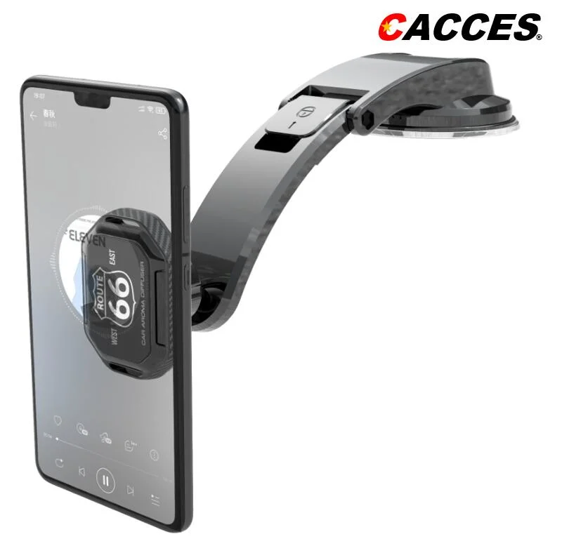 Car Phone Mount Holder Magnetic Dashboard Air Vent Outlet Windshield Windscreen Phone Holder Mobile Phone Cradle Super Magnet Car Accessories Mobile Phone Stand